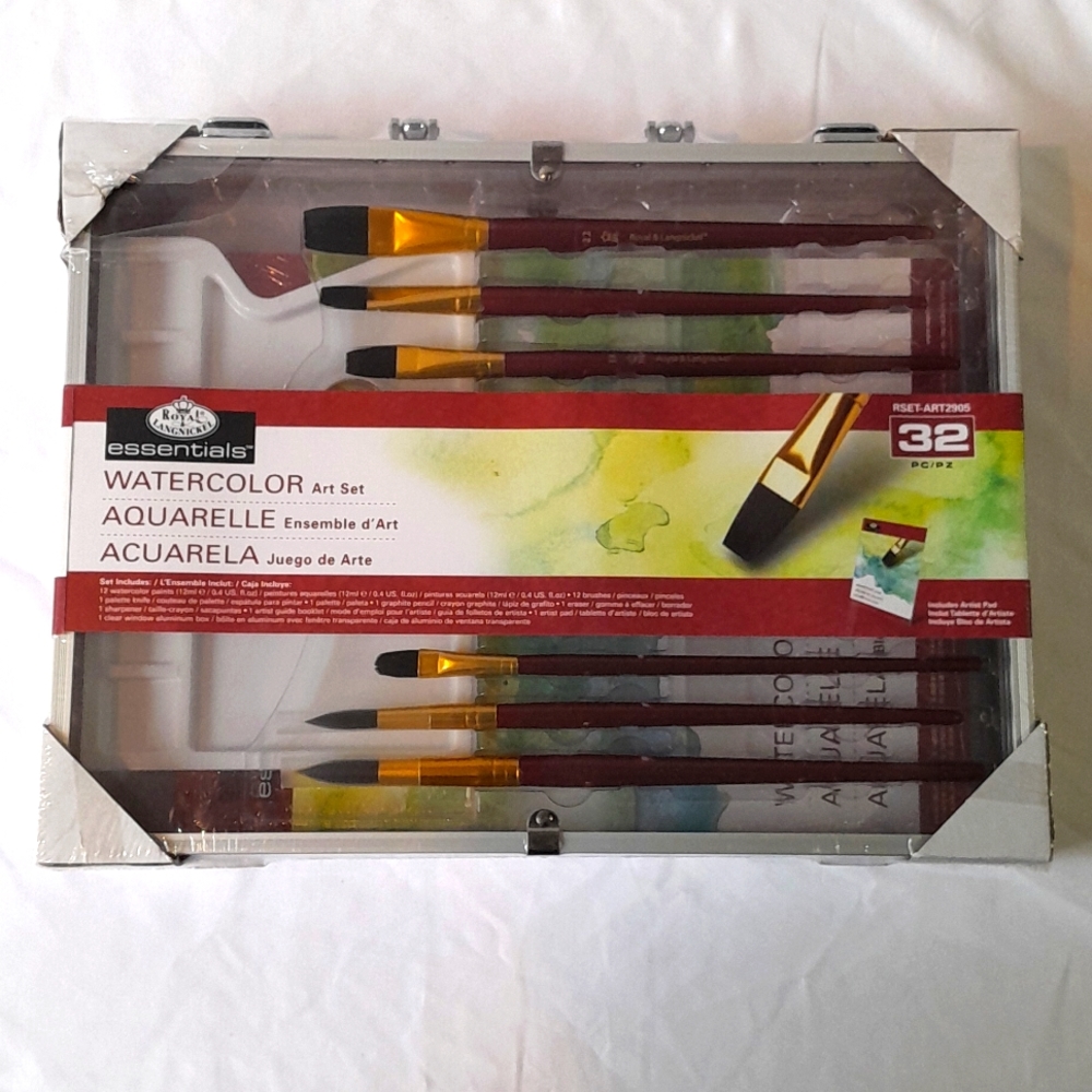 Royal Langnickel Essentials Watercolor Art Set 32pc